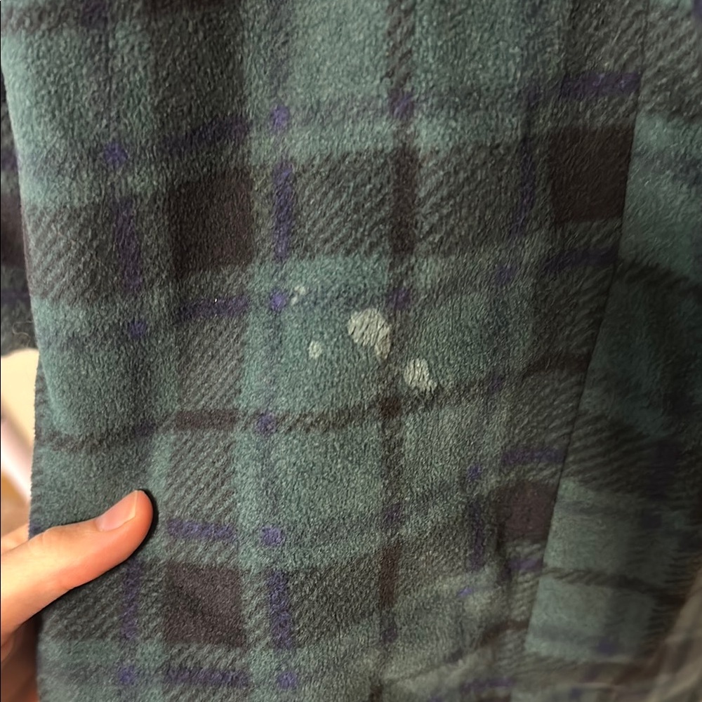 Calvin Klein Boy’s Green Plaid Robe - Picture 4 of 7